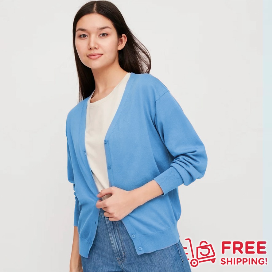 Uniqlo cardigan uv cut hotsell