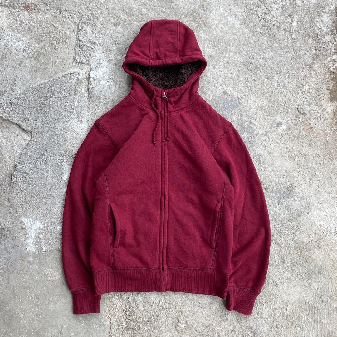 Uniqlo sherpa hoodie hotsell