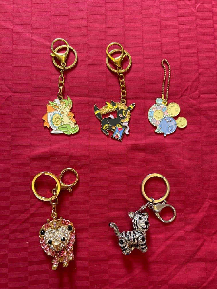 Pokémon Keychains (Category: J-Wave Merchandise) located in Singapore. Submitted by cheapletgo (Listing ID 1240445994, Image 1). Description: $5 .