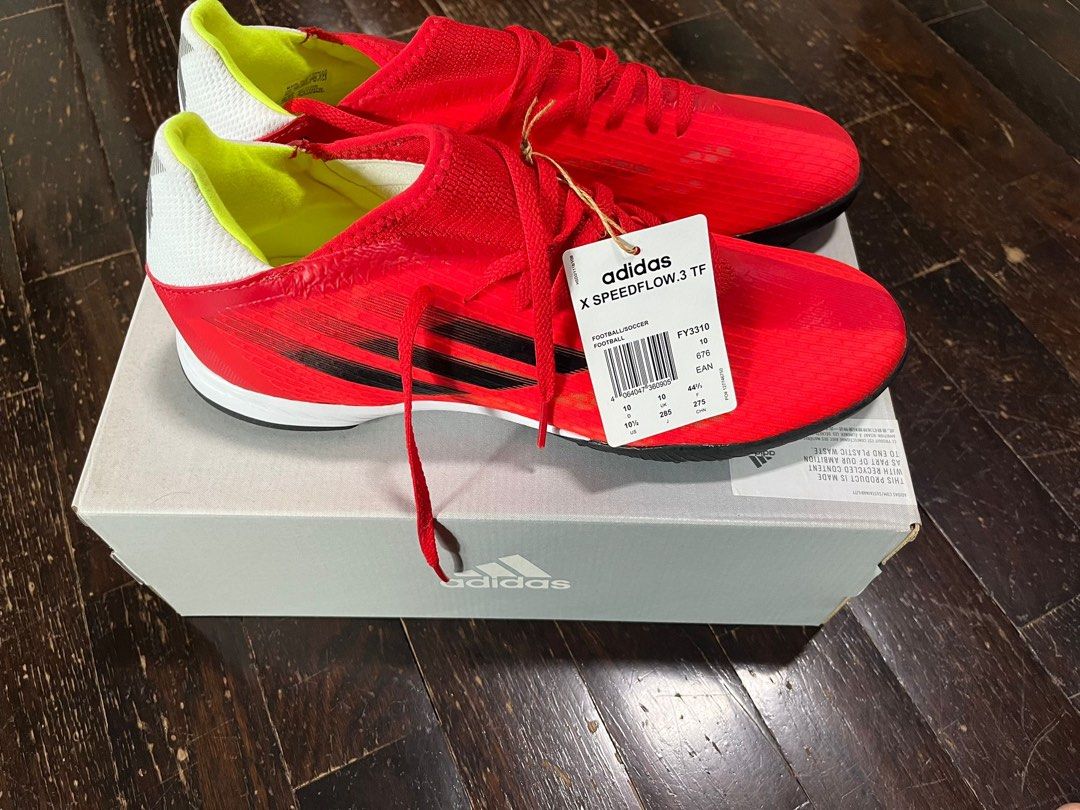 US10.5 Brand new authentic Adidas X SPEEDFLOW.3 TURF BOOTS