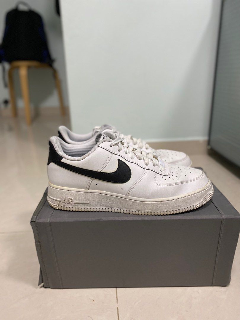 Air force 1 white used sales