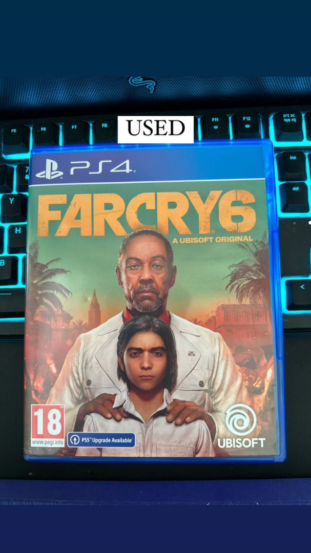 USED PS4 - FARCRY 6, Video Gaming, Video Game Consoles, PlayStation on  Carousell