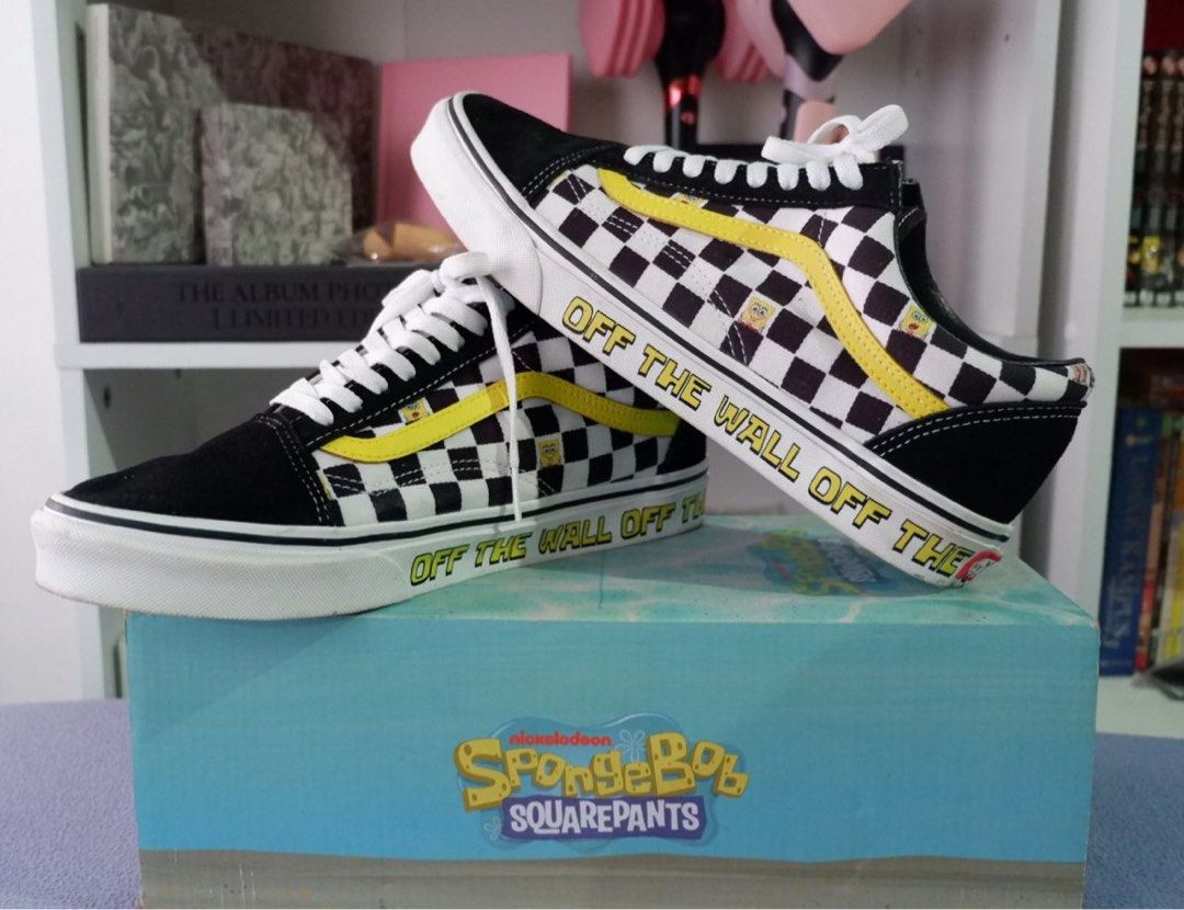 Vans x Spongebob old school Men s Fashion Footwear Sneakers