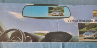 Vehicle blackbox DVR rear view mirror