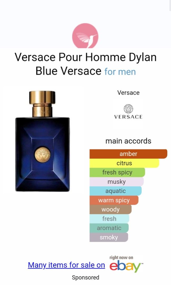 Versace Pour Homme Dylan Blue 100ml by VERSACE Original Tester Eropa (NEW  FULL BOX)