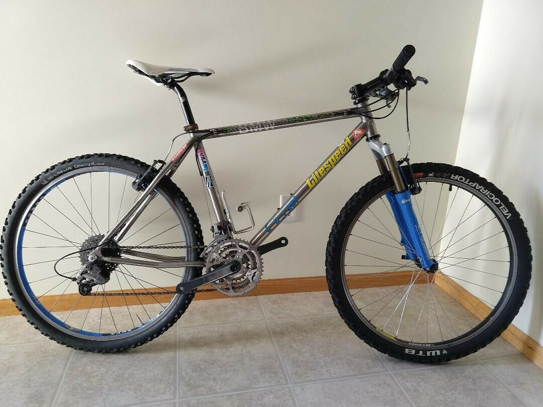 Vintage titanium mountain 2025 bike