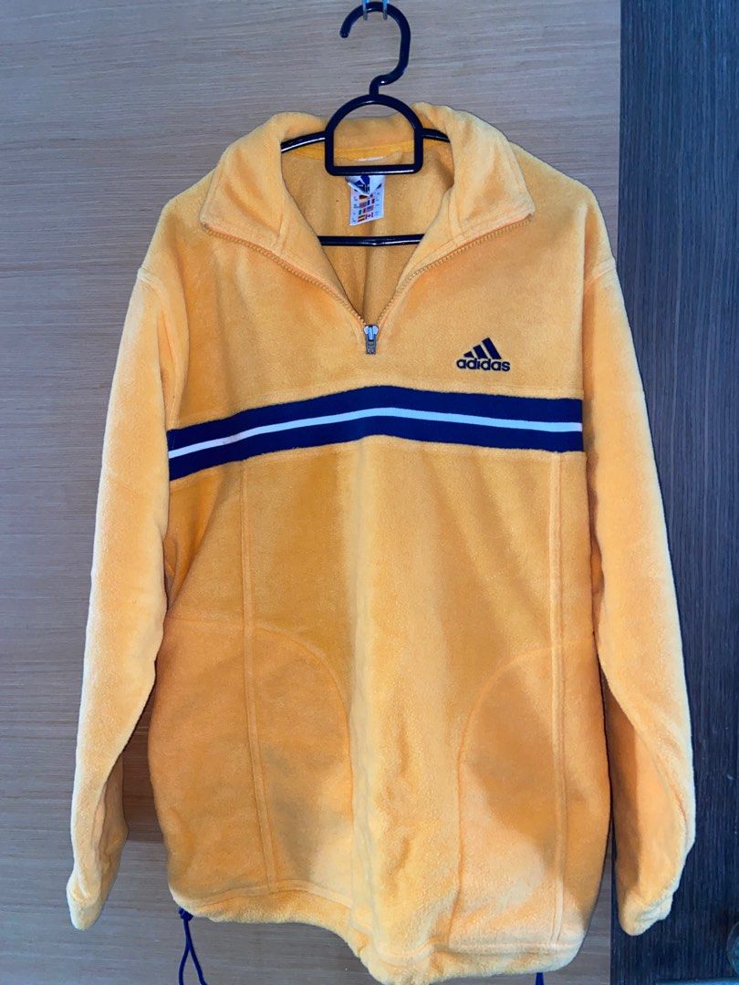 Quarter zip discount pullover adidas