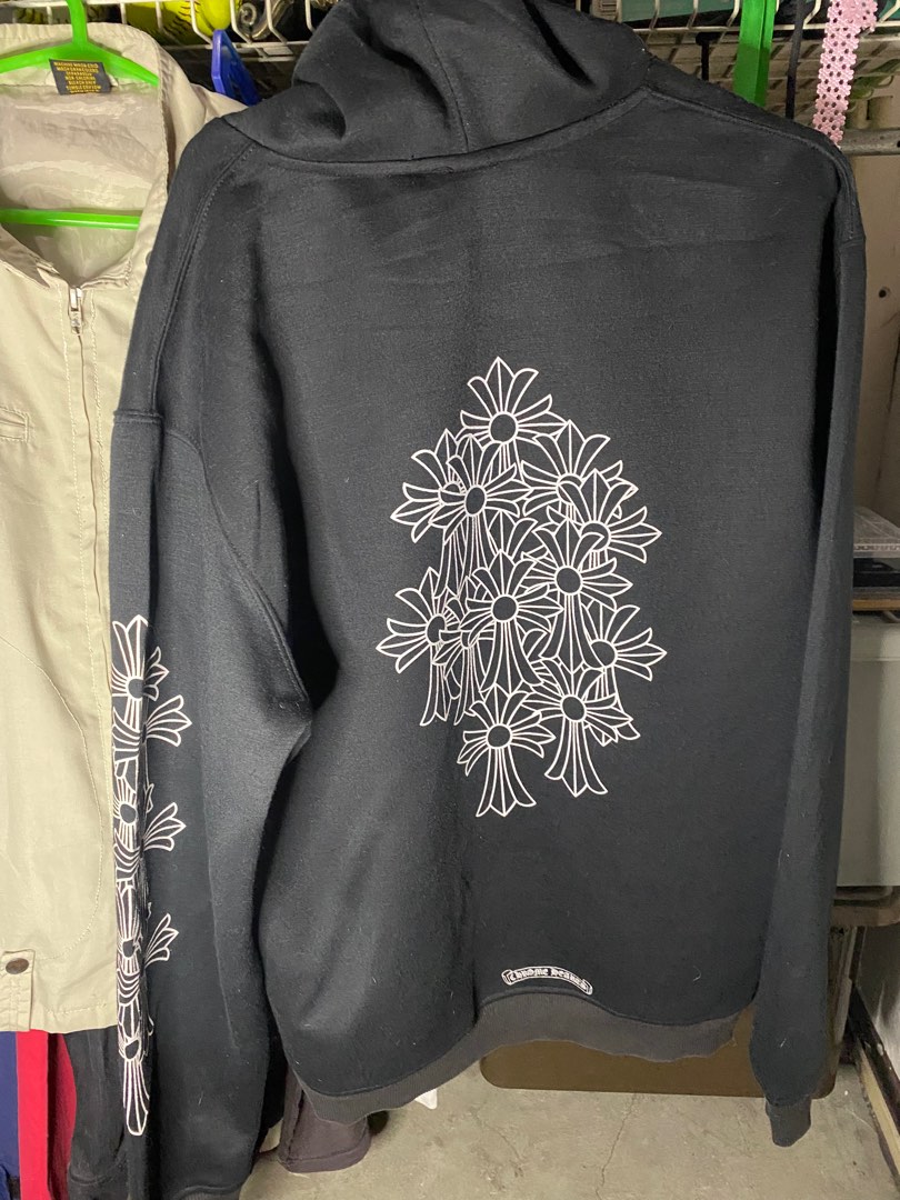 Vintage Chrome Hearts Hoodie, Men's Fashion, Tops u0026 Sets, Hoodies on  Carousell