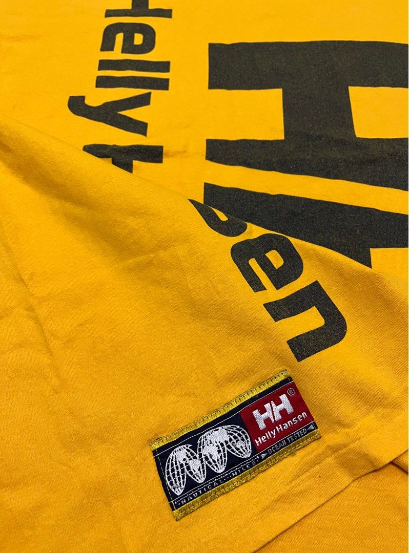 VINTAGE HELLY HANSEN USA Men s Fashion Tops Sets Tshirts