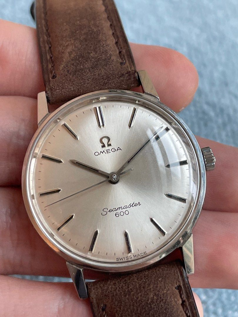 Vintage Omega Seamaster 600 135.001 handwound watch 1965 cal. 601