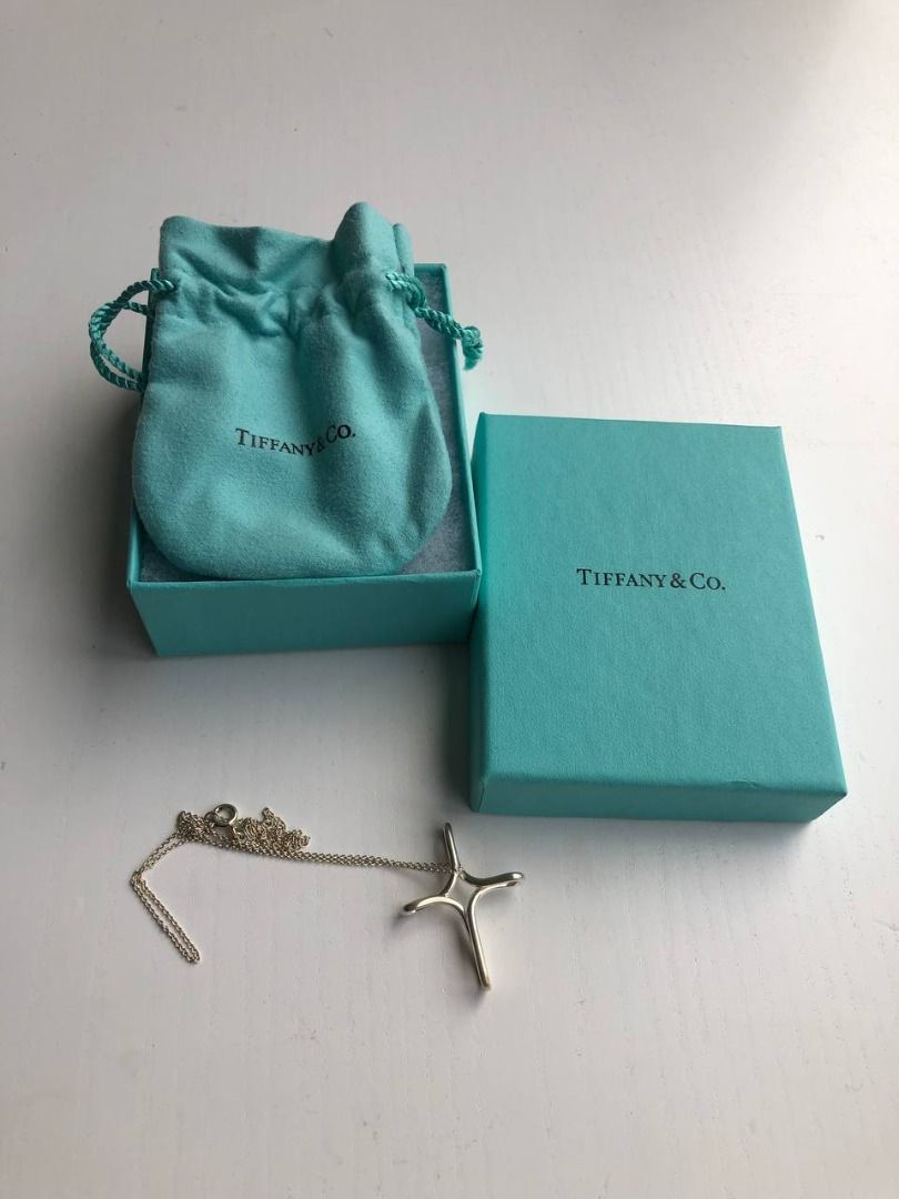Tiffany and co infinity cross necklace store