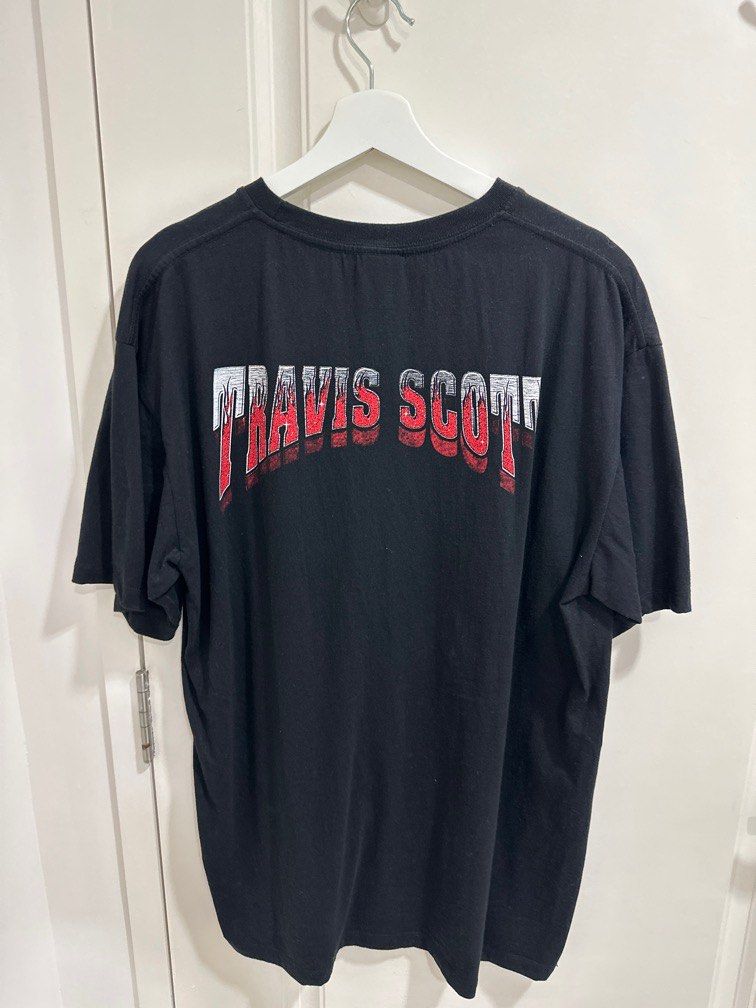 Vintage Travis Scott Graphic tee, Men's Fashion, Tops & Sets, Tshirts ...