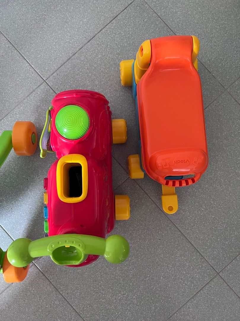 Vtech Train Walker Walker (Push & Ride Train) Vtech, Babies & Kids, Infant Playtime on ...