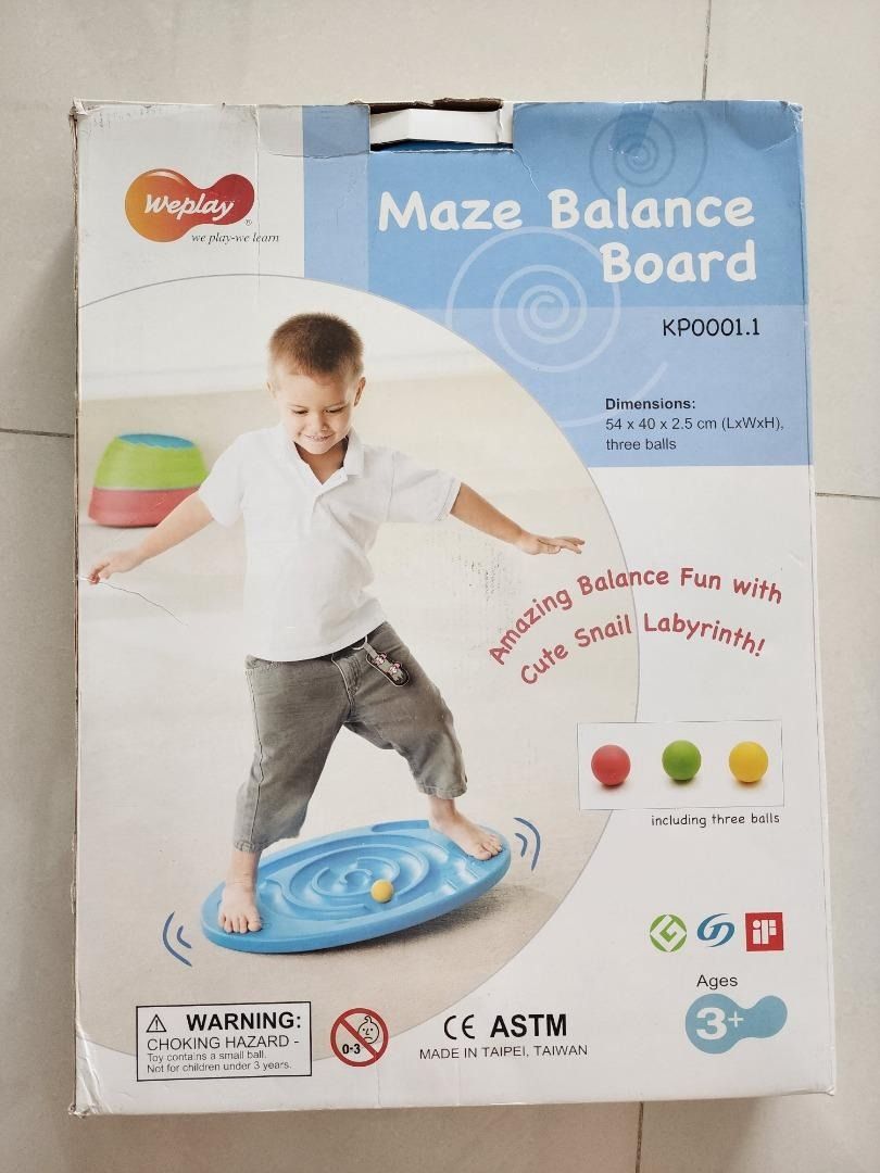 Balance board with ball maze online