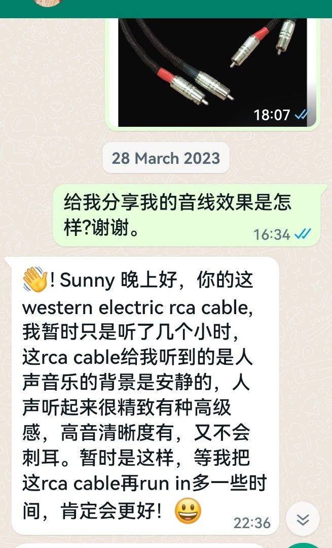 western electric RCA interconnect.459836330481428483