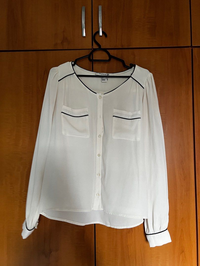 White blouse new arrivals forever 21