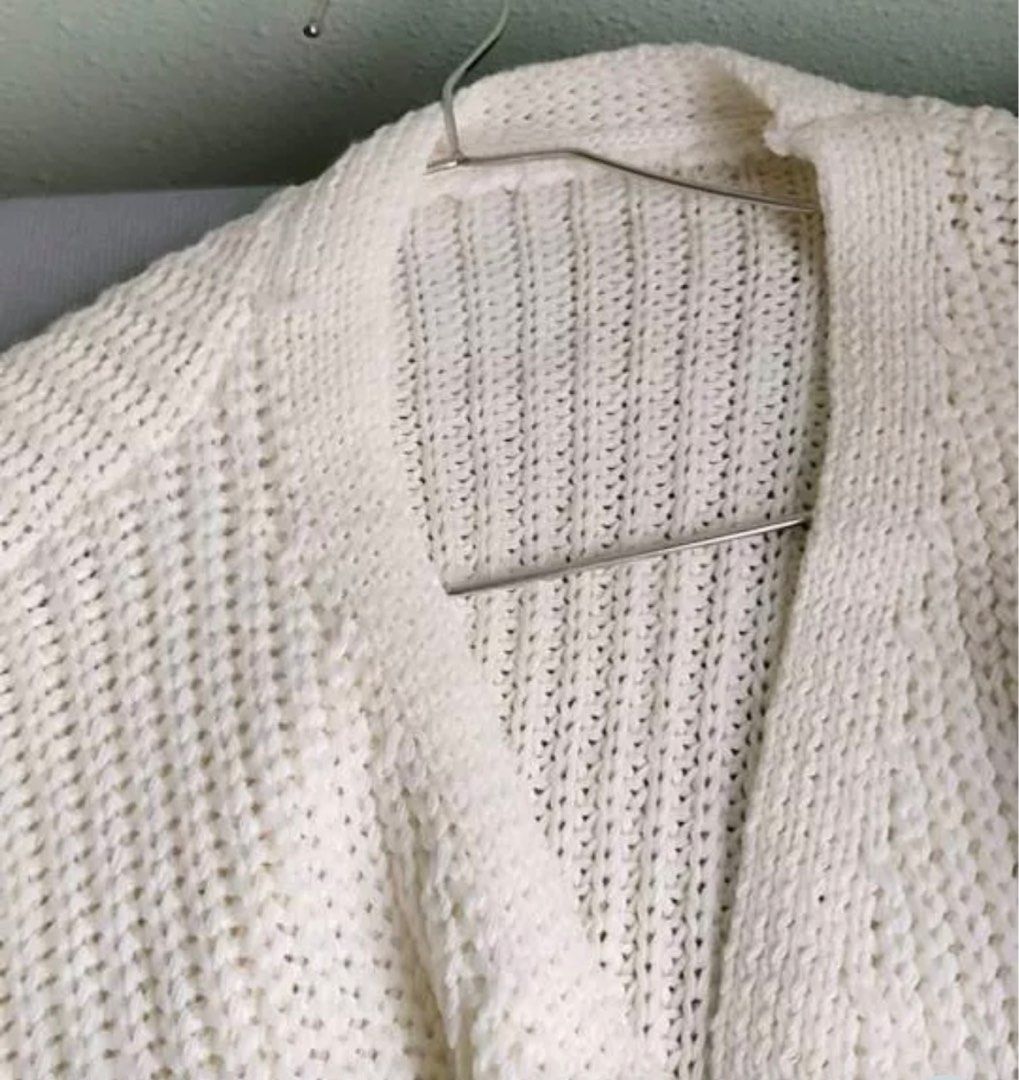White loose cardigan new arrivals