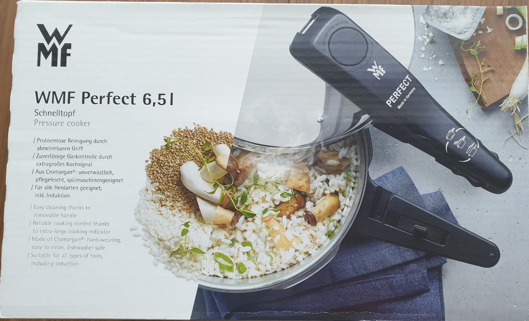WMF Perfect Pressure Cooker 6,5l (Stovetop), Furniture & Home Living