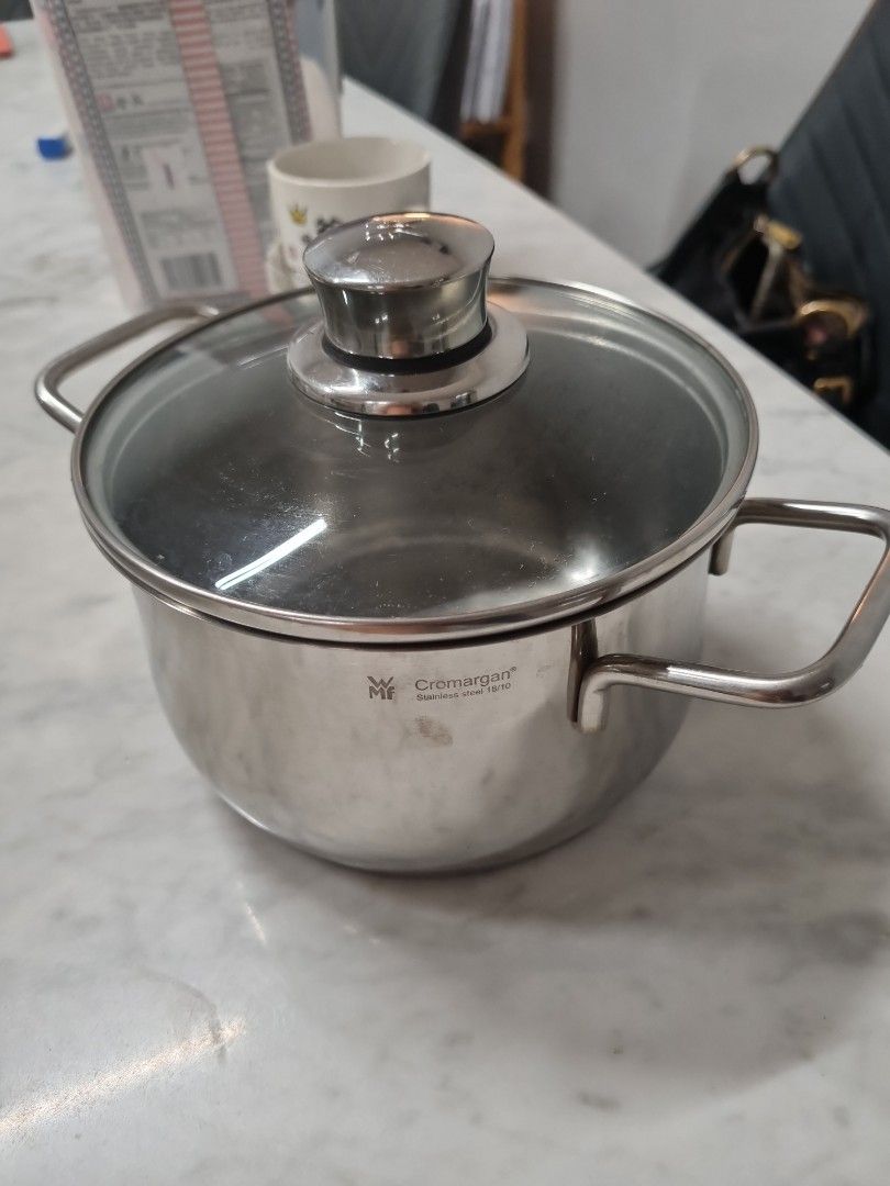 WMF Cromargan Stainless Steel Stock Small Soup Pot NO Lid Cookware