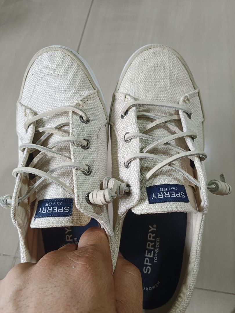 White womens sperrys sale