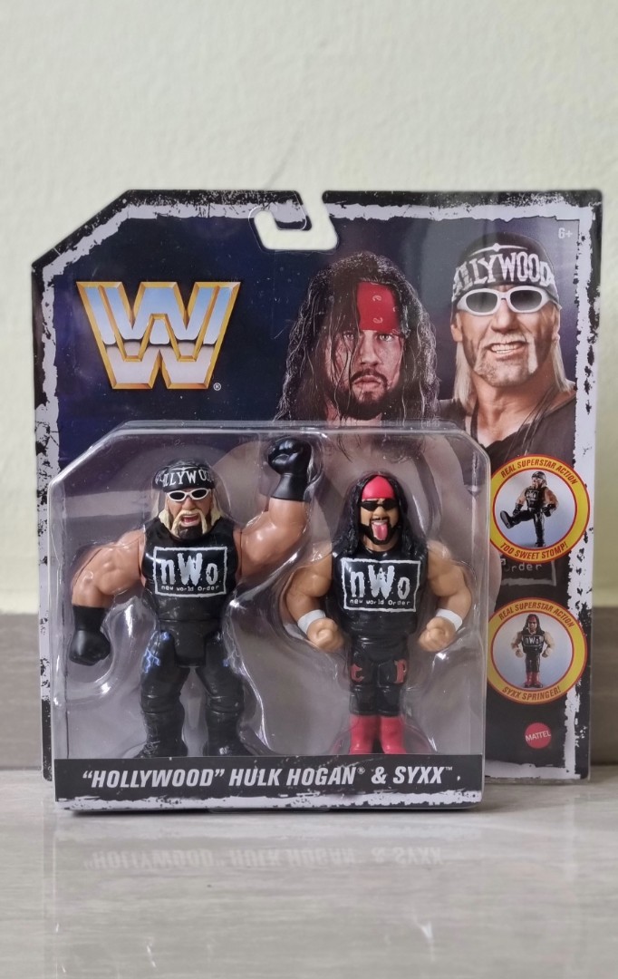WWE Retro NWO Hollywood Hogan Syxx Xpac WWF Wrestling WCW, Hobbies ...