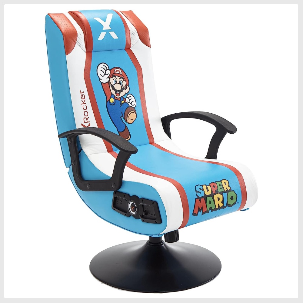 X rocker super mario stereo audio gaming chair clearance