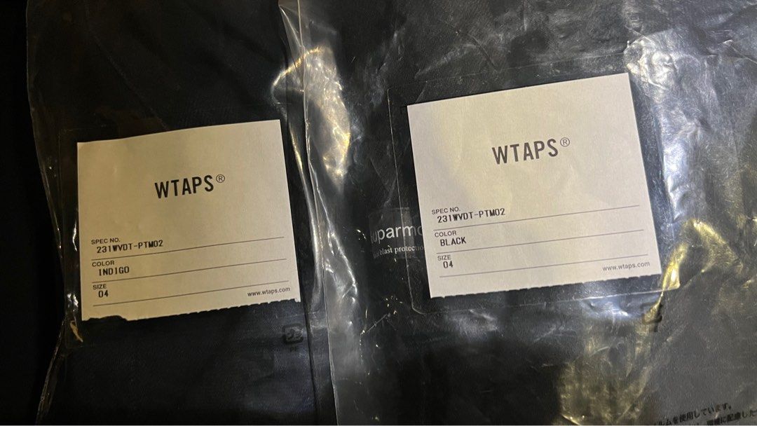 wtaps MILT2001 TROUSERS COTTON. DENIM 02