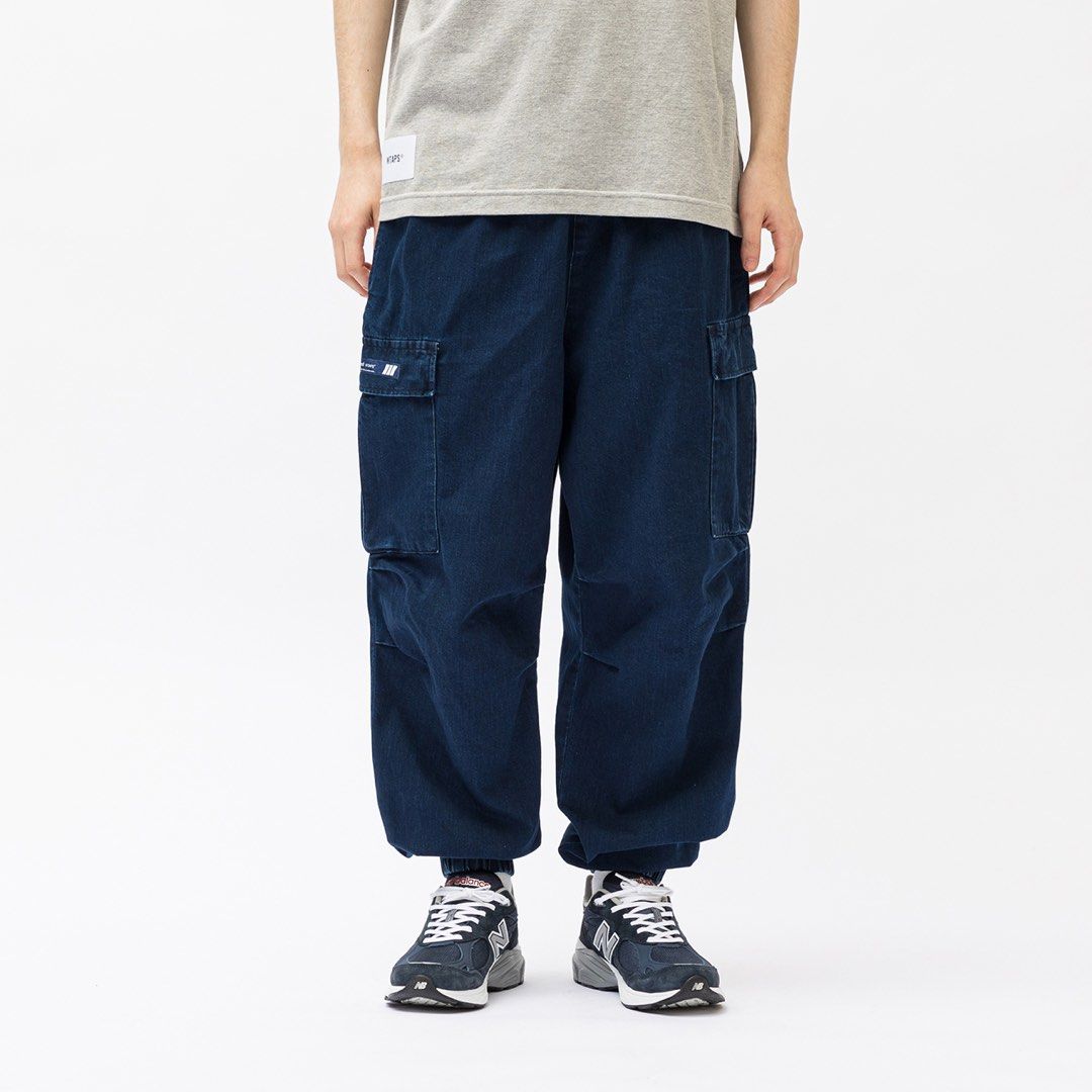 WTAPS 2023SS MILT2001 TROUSERS INDIGO XL