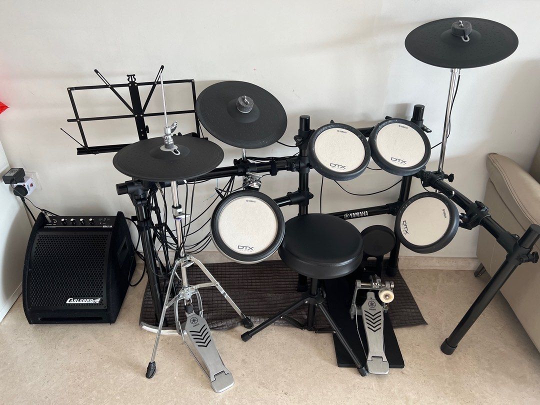 Yamaha dtx562k hot sale electronic drum set