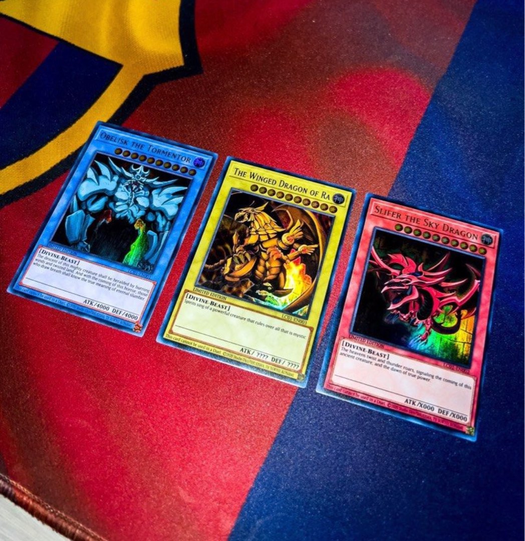 Yugioh Egyptian God Cards Legendary Collection 25th Anniversary