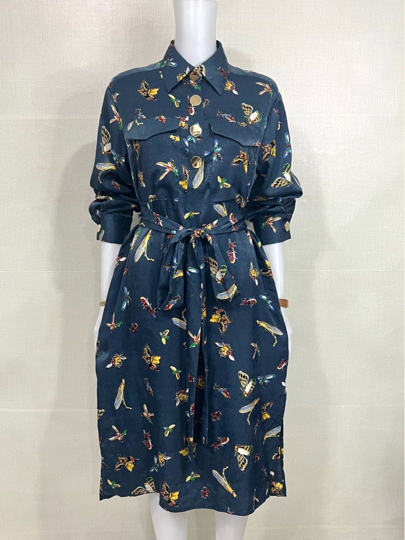 Zara insect dress new arrivals
