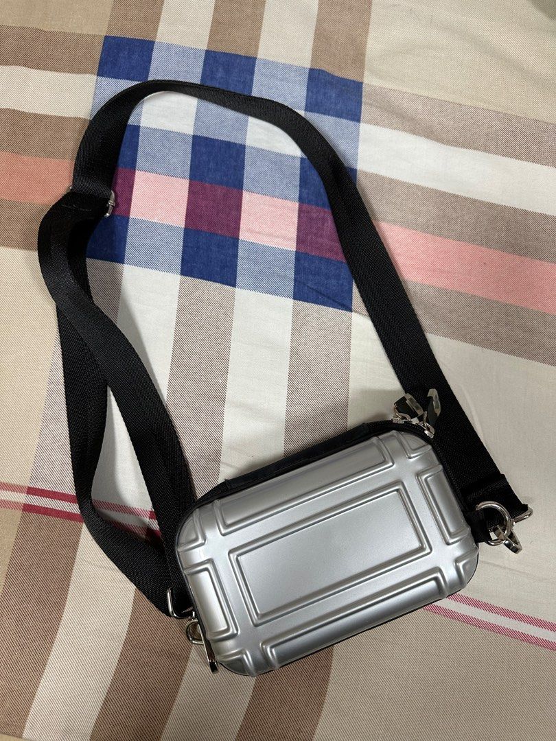 Rigid mini crossbody box bag deals