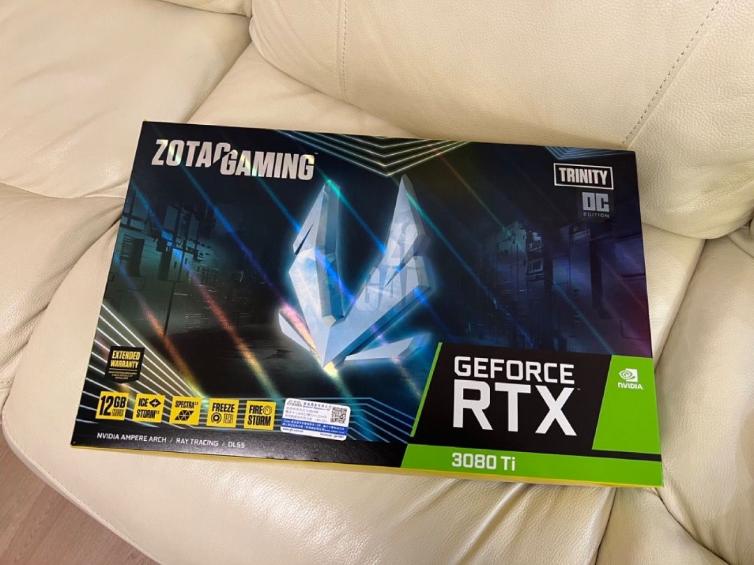 ZOTAC GAMING GeForce RTX 3080 Ti Trinity OC, 電腦＆科技, 電腦周邊