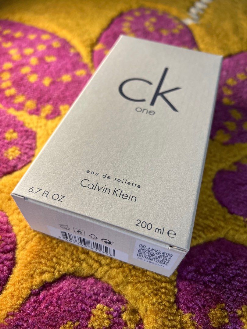 100% ORIGINAL - CALVIN KLEIN CK One 200ml - NIB - (Unisex), Beauty &  Personal Care, Fragrance & Deodorants on Carousell