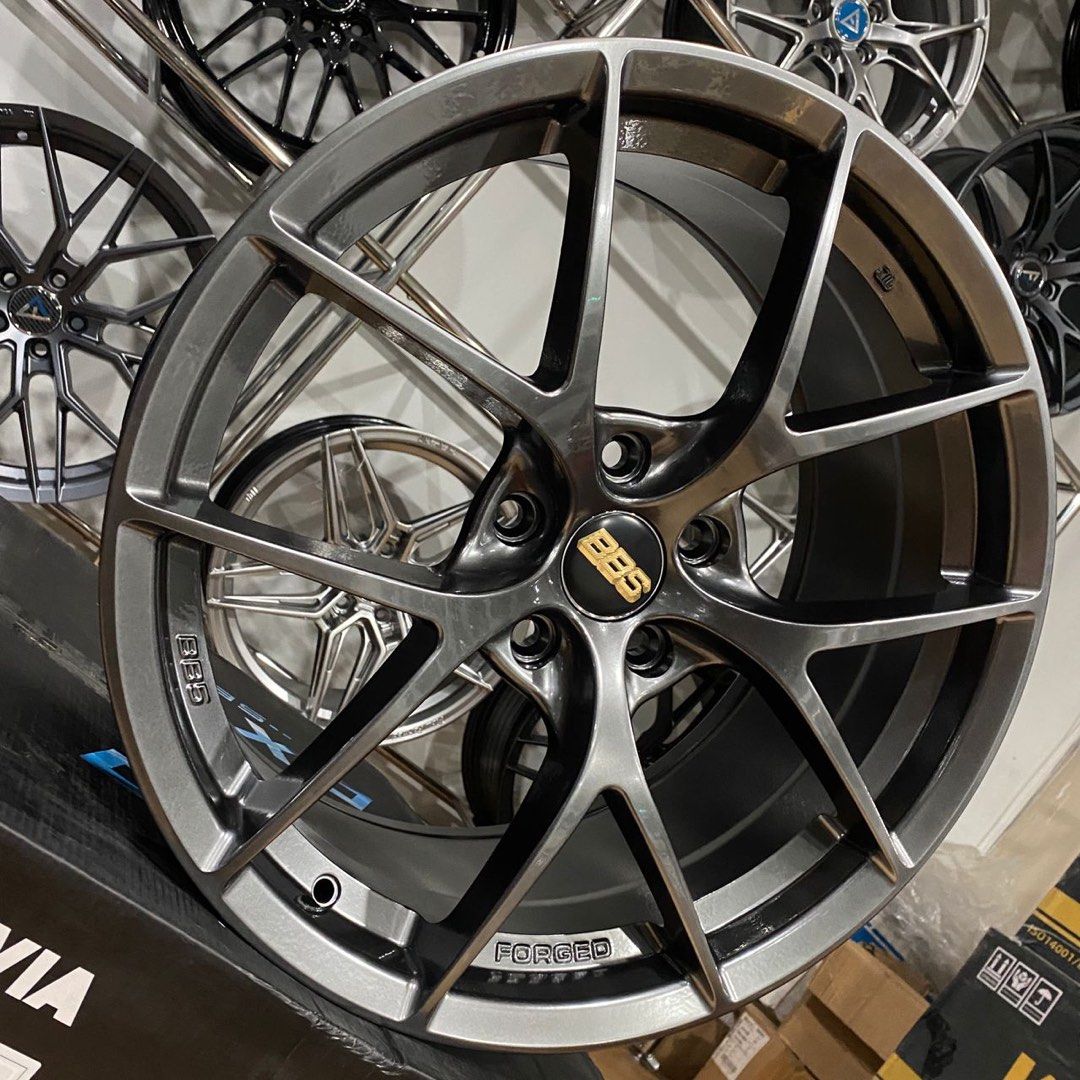 18’ BBS RIA design sport rim 5x112 5x114.3, Car Accessories, Tyres ...