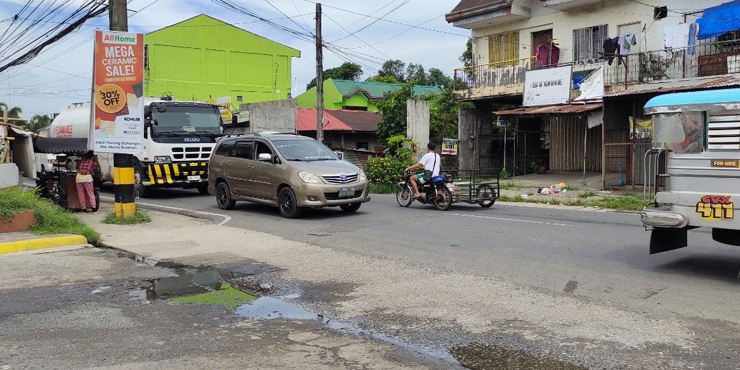 2000sqm Corner Lot Along National Road For SALE Pulong Buhangin Santa