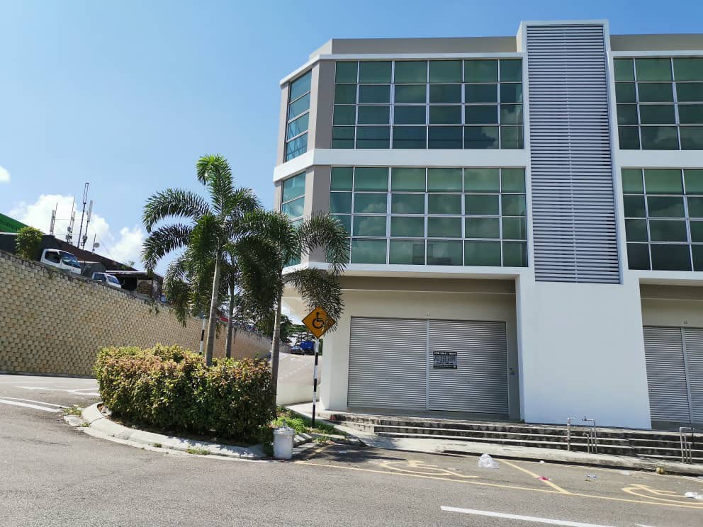 3 storey corner shop for sale at Kempas Town Centre, Property, For Sale