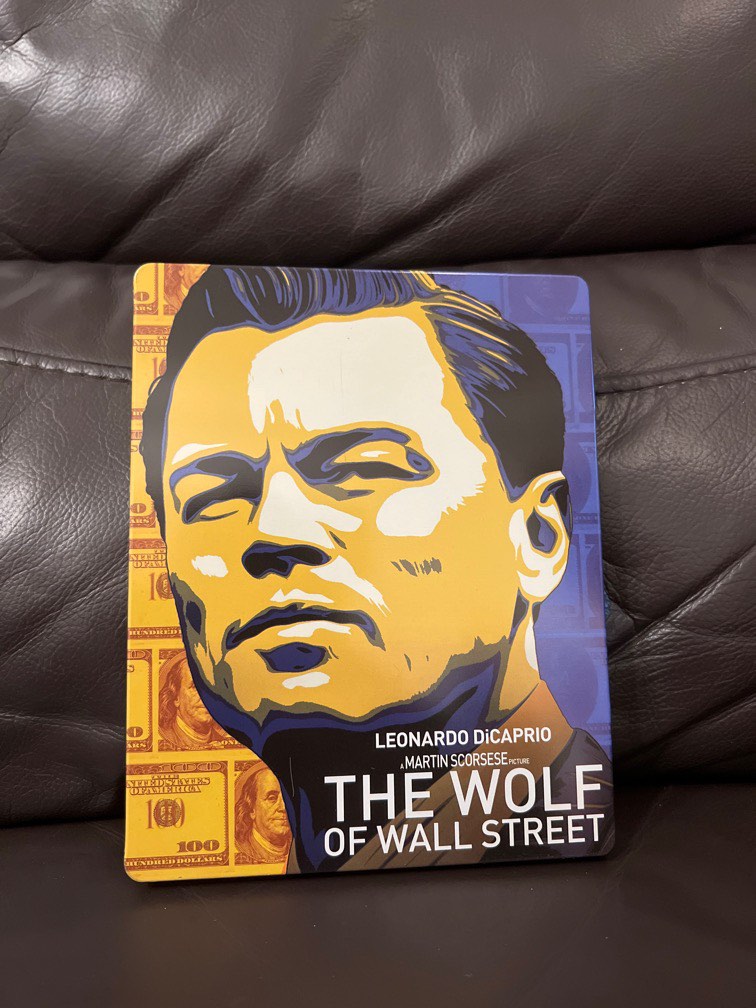 (4K Steelbook) The Wolf of Wall Street UHD Ultra HD Bluray Steelbook