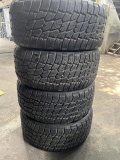 4pcs 305-35-r24 Used Nitto Terra Grappler tires thick tires sold as 4pcs for 50K