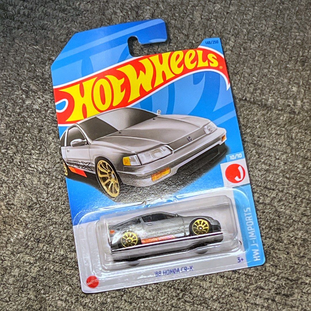 全新未開封Hot Wheels '88 Honda CR-X CRX Mattel