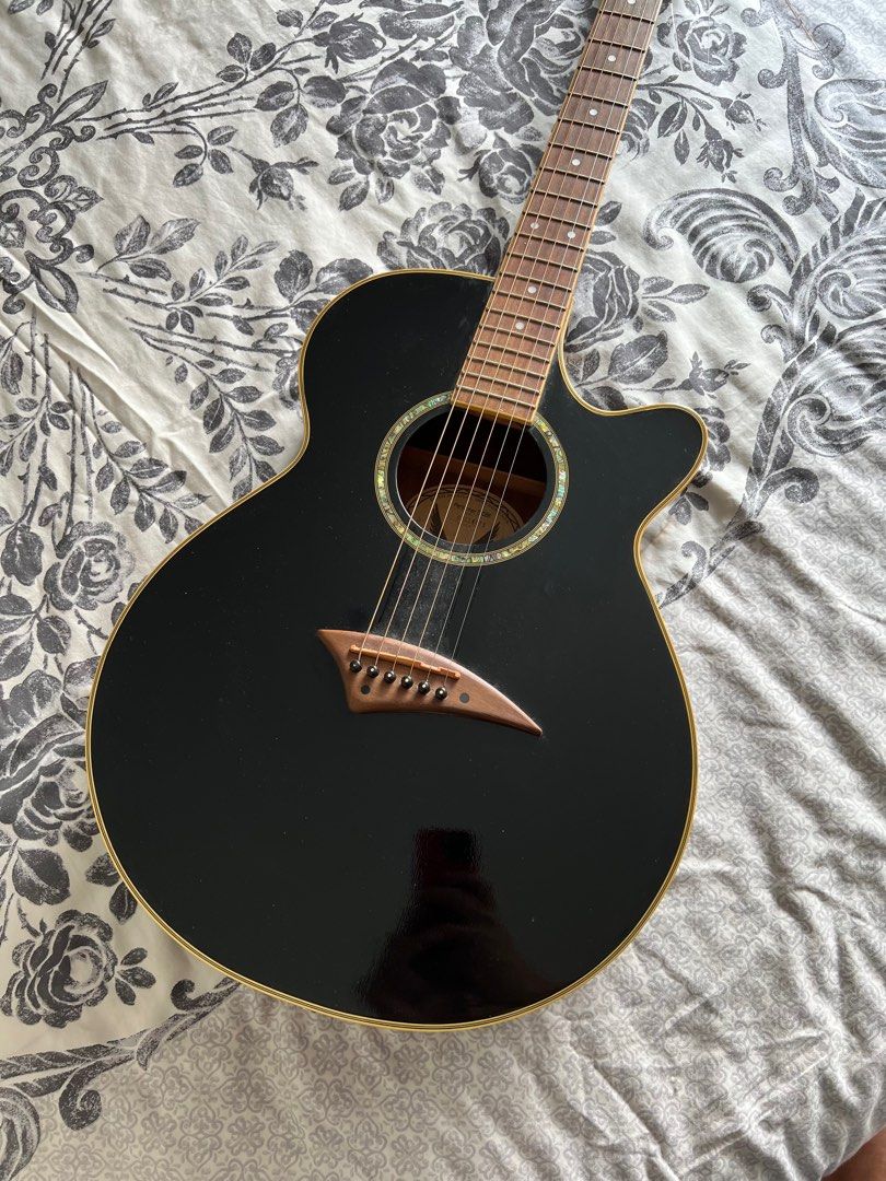 Acoustic Electric Guitar Dean Performer E CBK Hobbies Toys