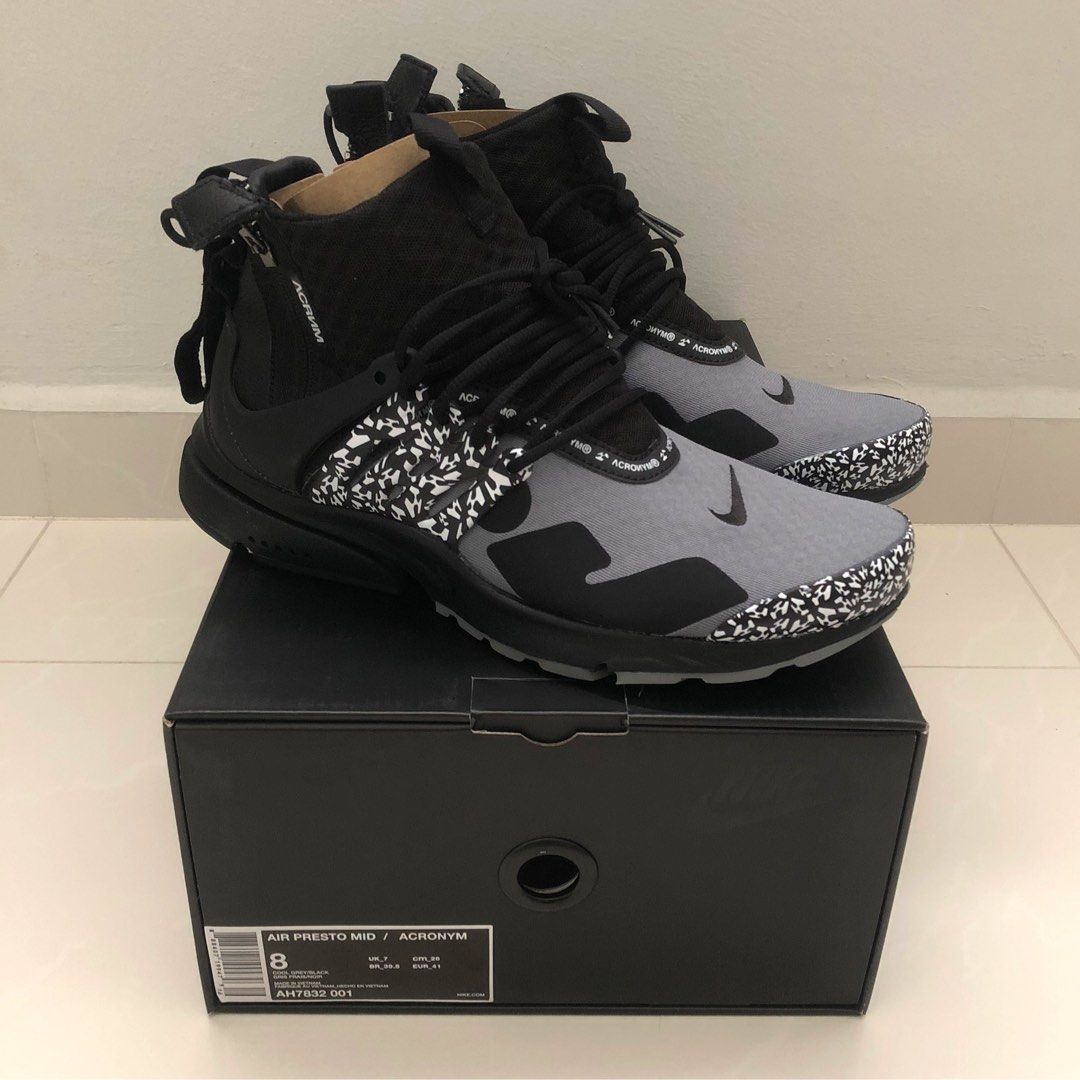 Nike acronym presto best sale grey