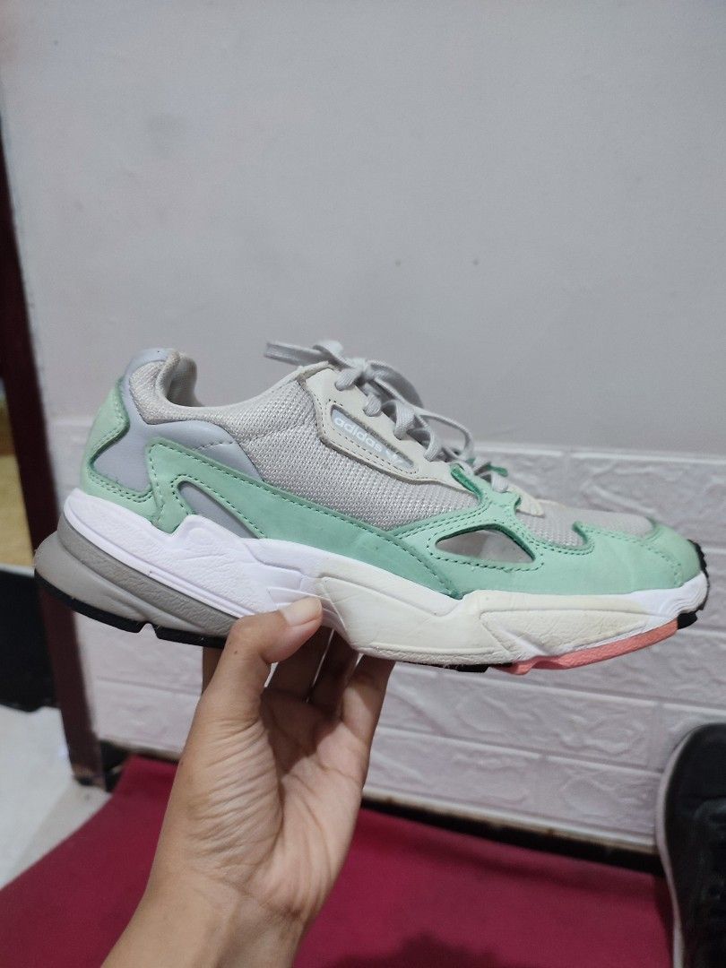 Adidas falcon grey clearance mint