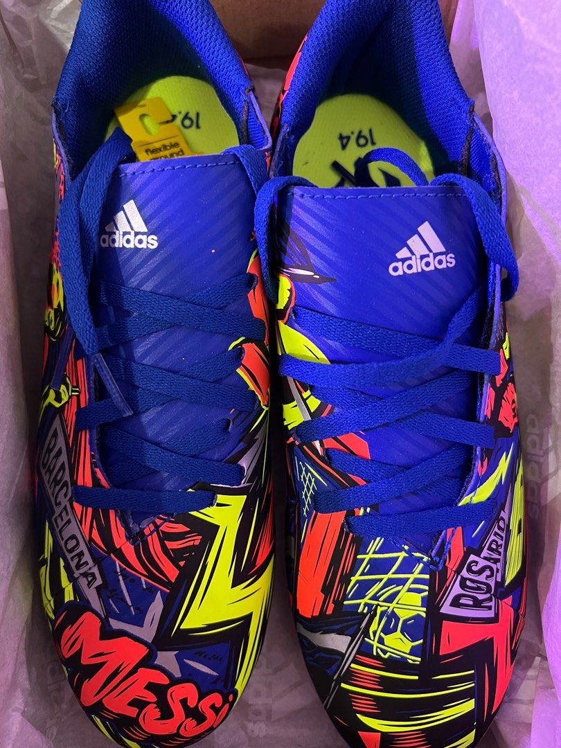 adidas Men s Nemeziz 19.4 Firm Ground Messi Soccer Shoe Luxury
