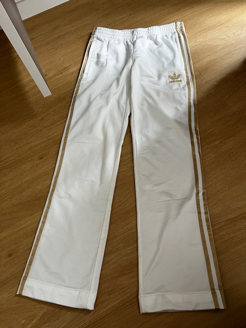 White adidas outlet trackies