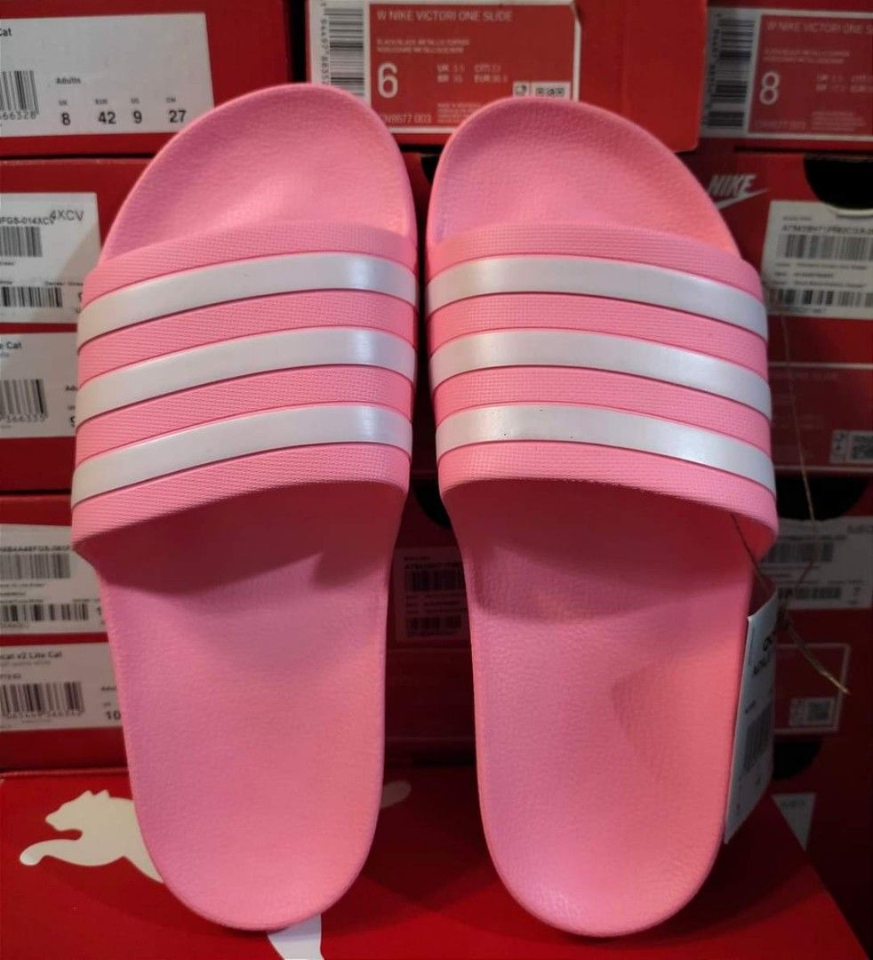 ADIDAS Women s Adillete Aqua Women s Fashion Footwear Slippers