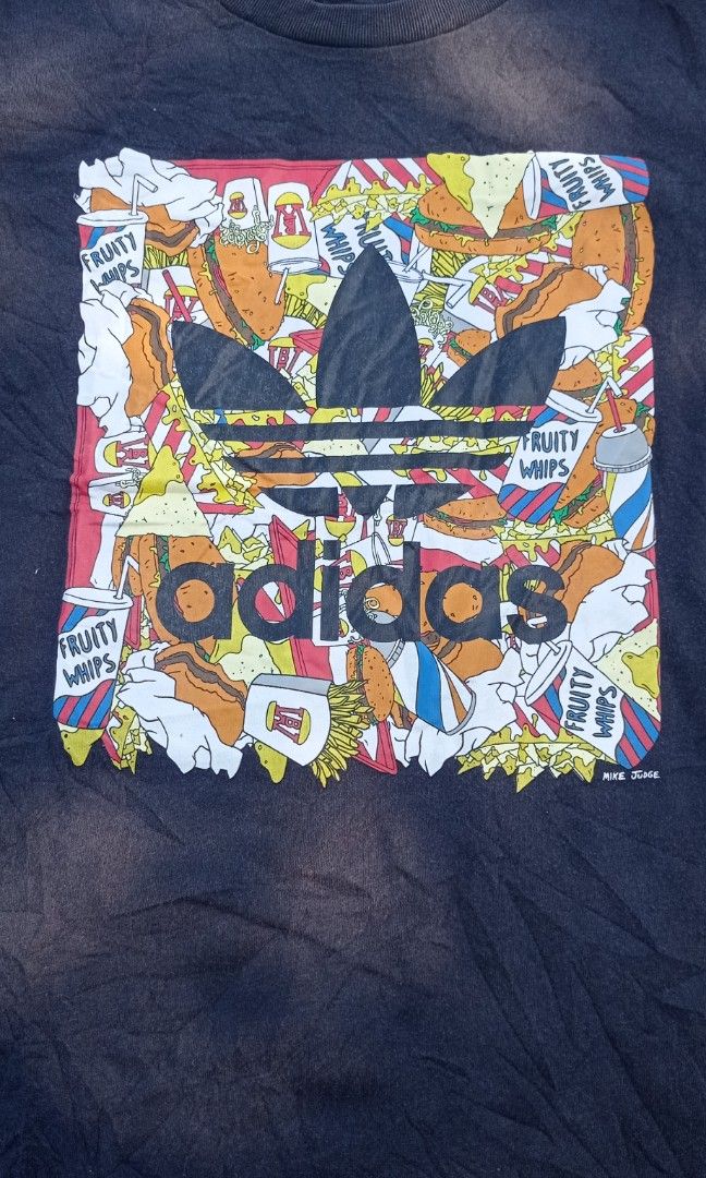 adidas beavis and butthead t shirt