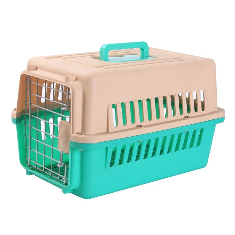 Cat travel cage with sale litter box