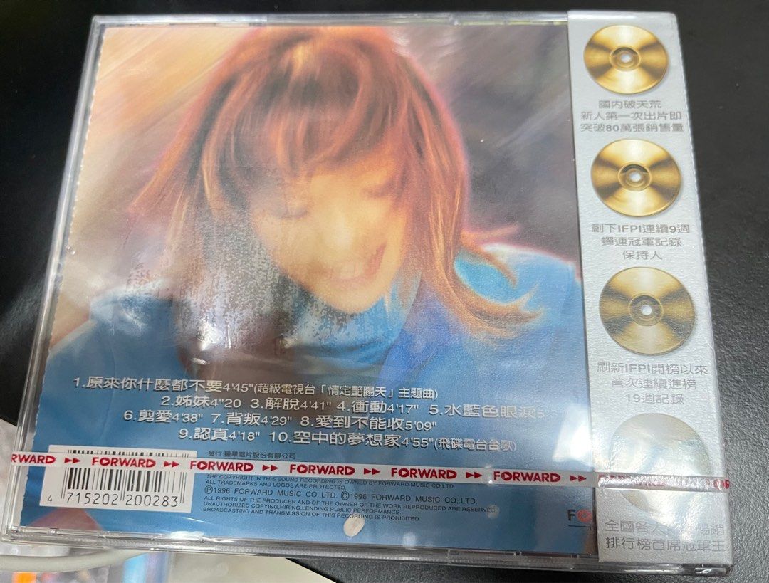 未開封CD「張惠妹a-mei ／姊妹」デビュー盤 未開封CD「張惠妹a-mei ／姊妹」デビュー盤 （張惠妹– 姊妹