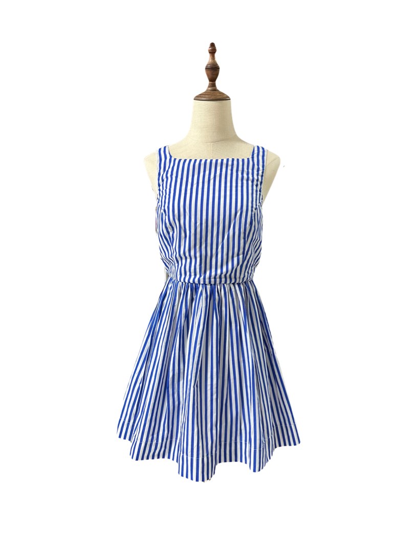 American Apparel button stripe dress Women s Fashion Dresses